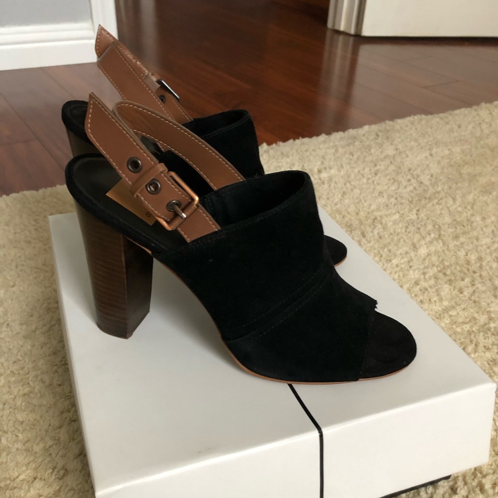 Black suede Dolce Vita shoes